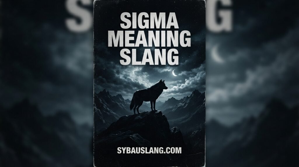 Sigma Meaning Slang Definition, Origin, and How to Use It