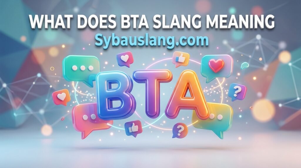 What Does BTA Slang Meaning? Meaning in Text & Social Media