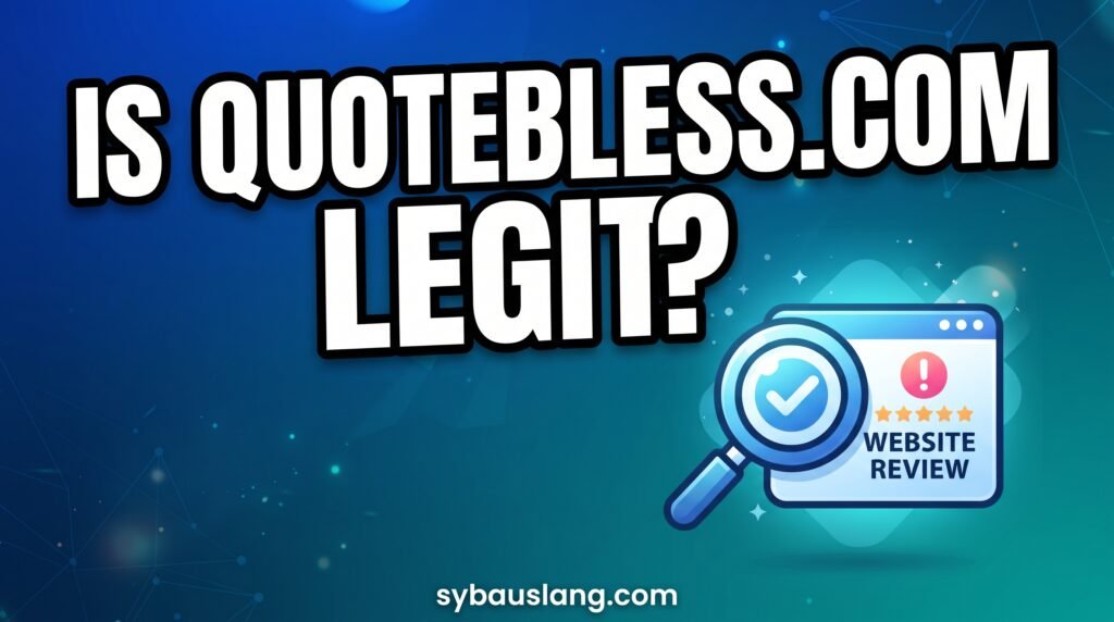 QuoteBless.com Review (USA): Is It Legit? An Independent Breakdown